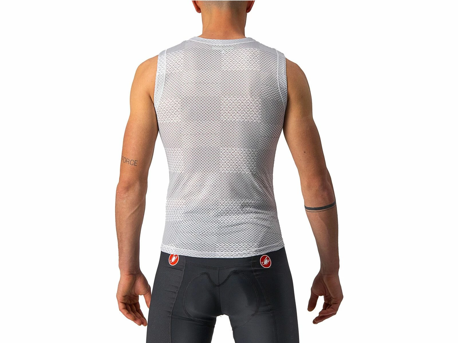 Castelli Pro Mesh BL Sleeveless, Silver Gray 6 Castelli Pro Mesh BL Sleeveless, Silver Gray – Bild 6