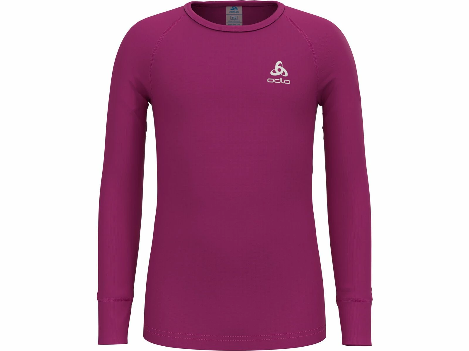 Odlo Active Warm Eco Kids Base Layer Oberteil, Festival Fuchsia 1 Odlo Active Warm Eco Kids Base Layer Oberteil, Festival Fuchsia