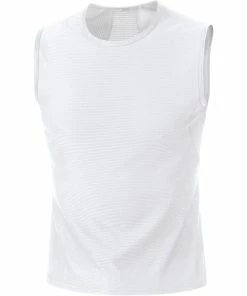 Gore Wear M Baselayer Shirt ärmellos, White