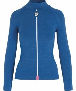 Assos Assosoires Women’s Ultraz Winter LS Skin Layer, Calypso Blue