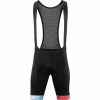 Cube Teamline Trägerhose Kurz, Black´n´blue´n´red