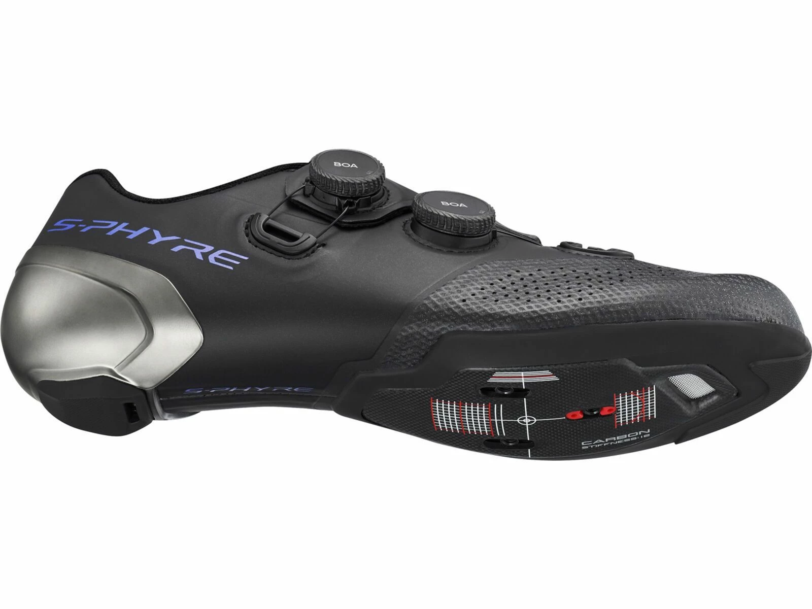 Shimano S-Phyre SH-RC902 Wide Road, Black 4 Shimano S-Phyre SH-RC902 Wide Road, Black – Bild 4