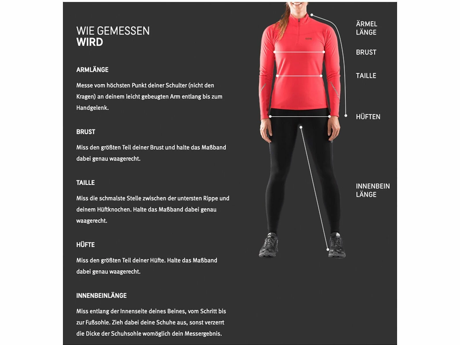 Gore Wear M Damen Base Layer Thermo Shirt Langarm, Black 4 Gore Wear M Damen Base Layer Thermo Shirt Langarm, Black – Bild 4
