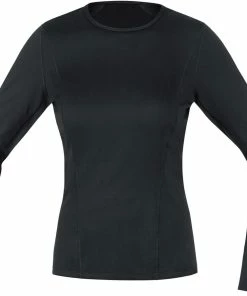 Gore Wear M Damen Base Layer Thermo Shirt Langarm, Black