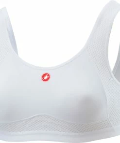 Castelli Rosso Corsa Bra, White