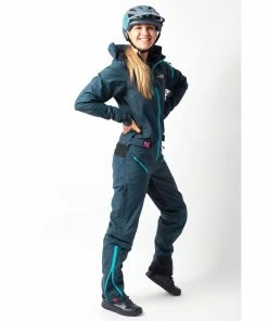 Dirtlej DirtSuit Core Edition Ladies Cut, Steel Blue/turquoise -Radhosen & Innenhosen Verkäufe 23a30152 659e 4ebf af01 11e58b62f282