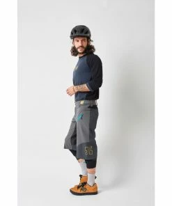 Dirtlej Trailscout Half & Half Men, Grey/turquoise -Radhosen & Innenhosen Verkäufe 2afc5bc0 1608 4049 8a7d d33f1dcccdcf