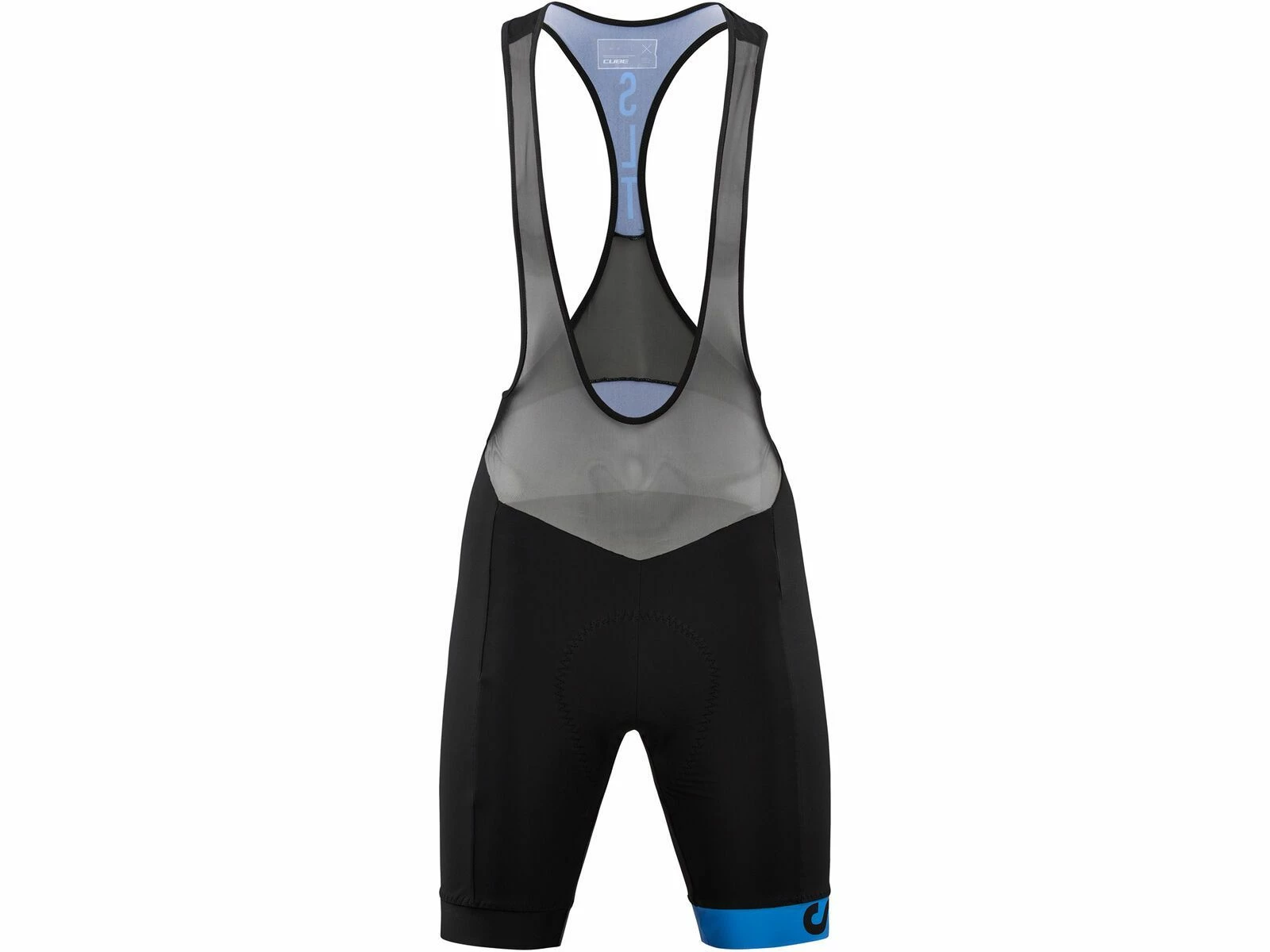 Cube WS SLT Trägerhose Kurz, Black´n´blue 1 Cube WS SLT Trägerhose Kurz, Black´n´blue