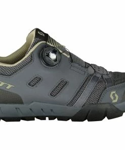 Scott Sport Crus-r Flat Boa Shoe, Dark Grey/beige
