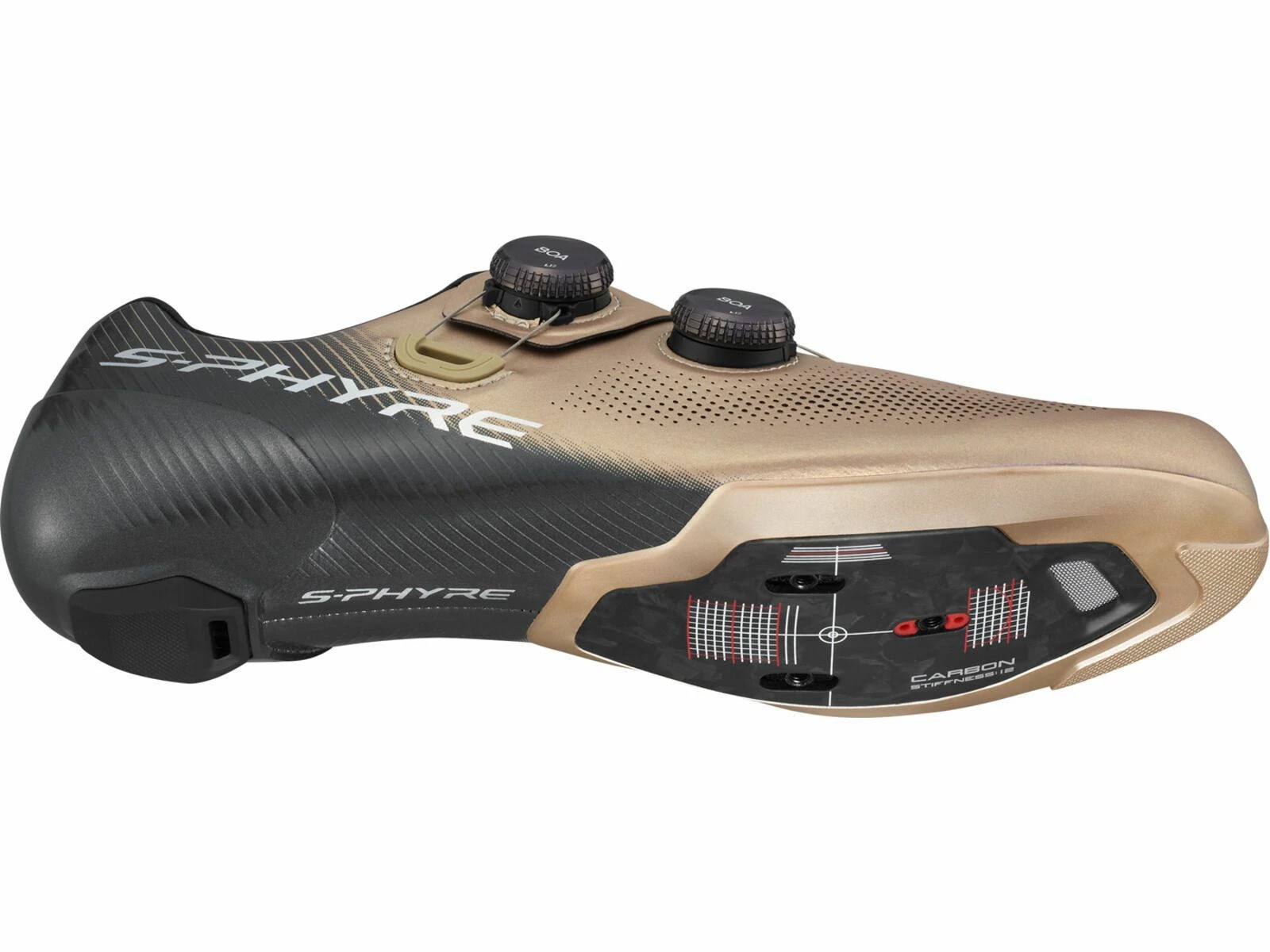 Shimano S-Phyre SH-RC903 Road LTD, Champagne 4 Shimano S-Phyre SH-RC903 Road LTD, Champagne – Bild 4