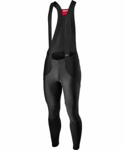 Castelli Sorpasso RoS Wind Bibtight, Black