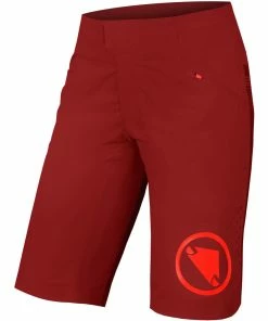Endura Damen SingleTrack Lite Shorts - Short Fit, Cayenne