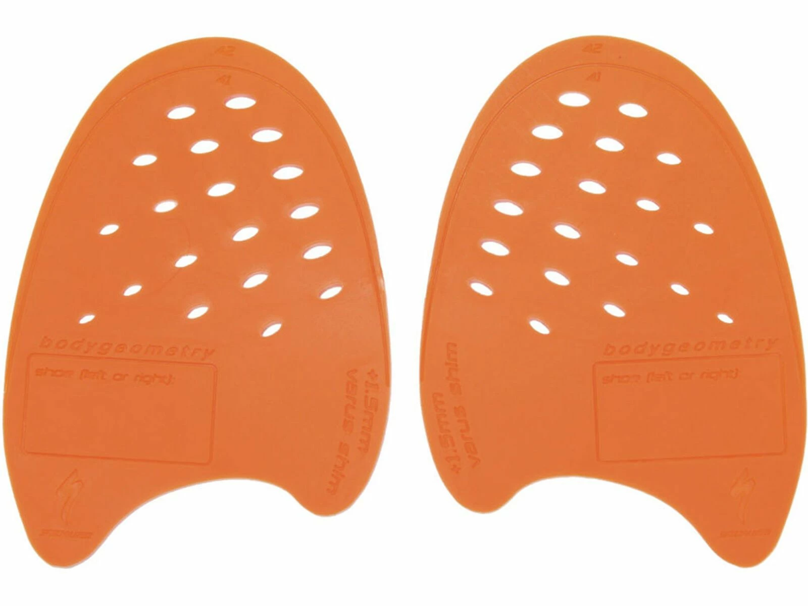 Specialized Body Geometry Internal Wedges, Orange 1 Specialized Body Geometry Internal Wedges, Orange