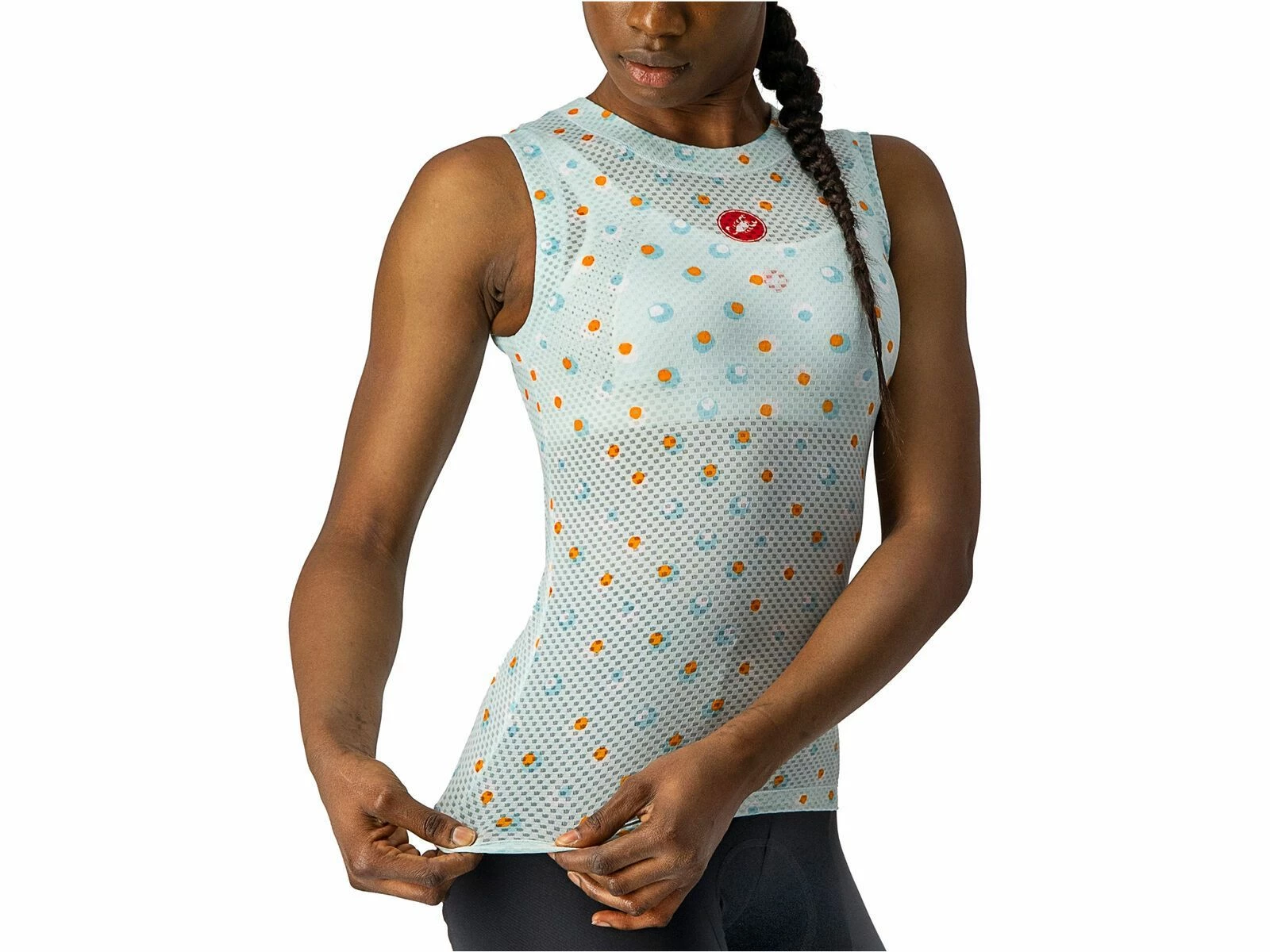 Castelli Pro Mesh 3 W Sleeveless, Light Acqua 3 Castelli Pro Mesh 3 W Sleeveless, Light Acqua – Bild 3