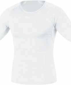 Gore Wear M Base Layer Thermo Shirt Langarm, White