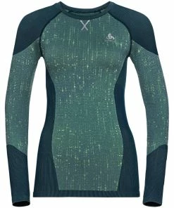 Odlo Blackcomp Base Layer Top Women's, Submerged