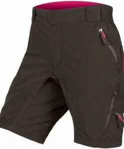 Endura Damen Hummvee Shorts II Mit Innenhose, Schwarz
