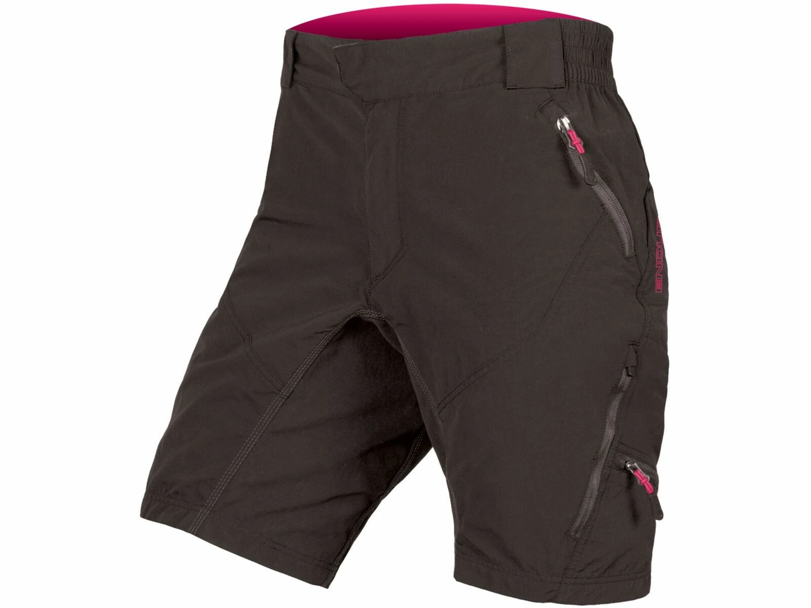 Endura Damen Hummvee Shorts II Mit Innenhose, Schwarz 1 Endura Damen Hummvee Shorts II Mit Innenhose, Schwarz
