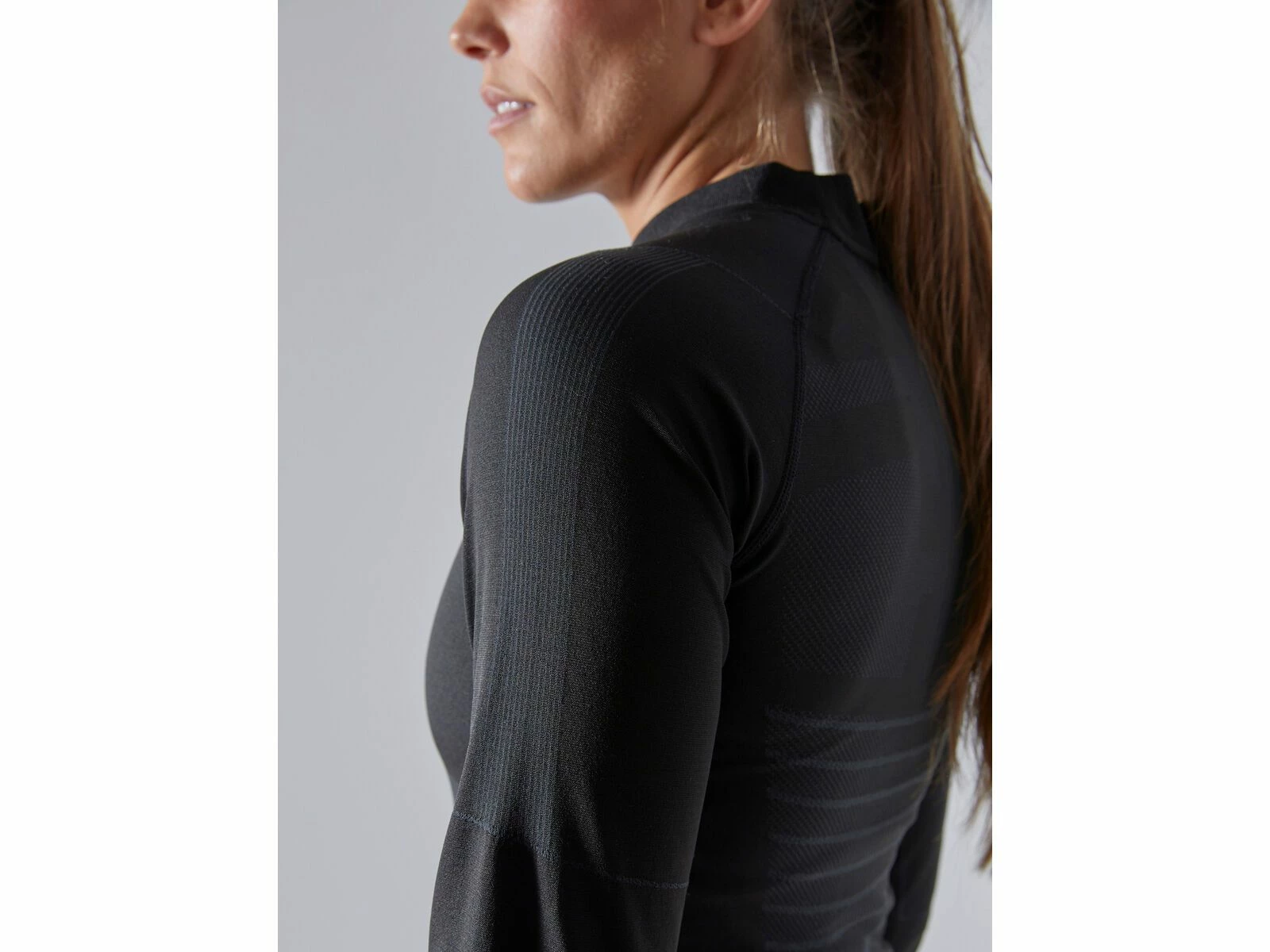 Craft Active Intensity Crewneck LS W, Black-asphalt 5 Craft Active Intensity Crewneck LS W, Black-asphalt – Bild 5