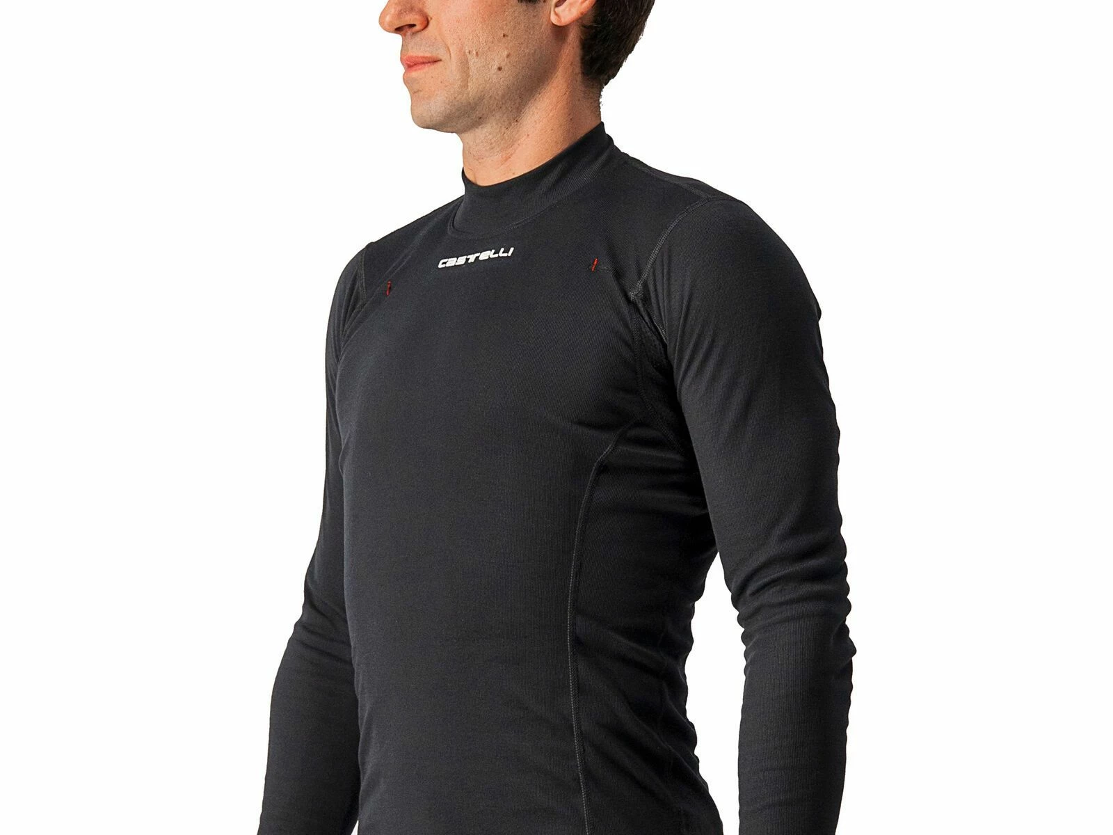 Castelli Flanders Warm Long Sleeve, Black 5 Castelli Flanders Warm Long Sleeve, Black – Bild 5