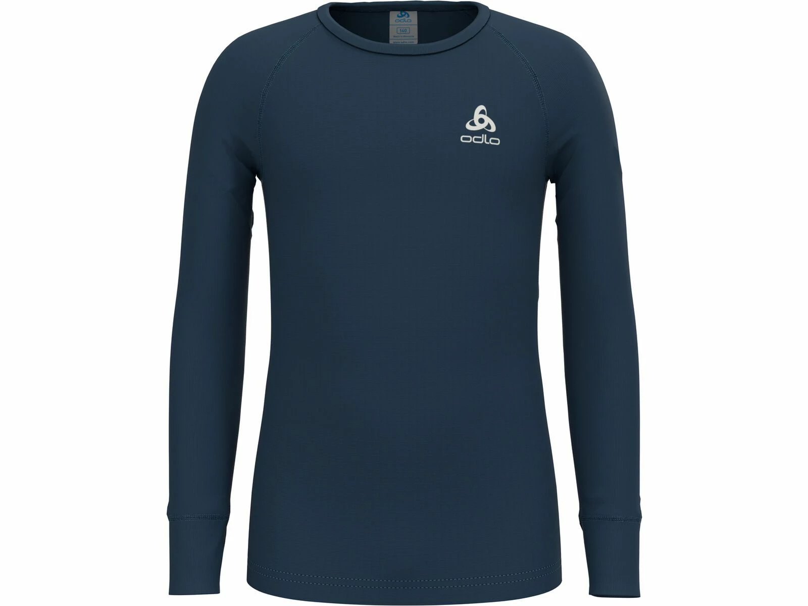 Odlo Active Warm Eco Kids Base Layer Oberteil, Blue Wing Teal 1 Odlo Active Warm Eco Kids Base Layer Oberteil, Blue Wing Teal