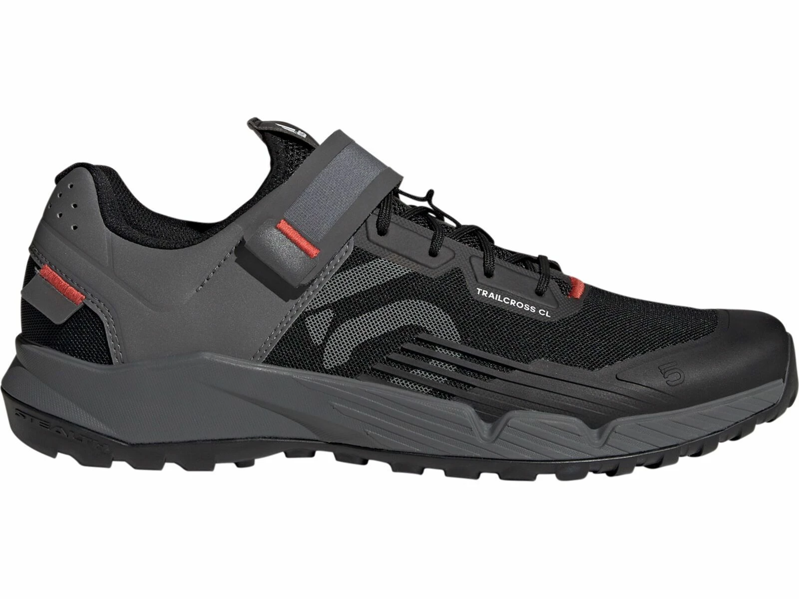 Five Ten Trailcross Clip-In, Core Black/grey/red 2 Five Ten Trailcross Clip-In, Core Black/grey/red – Bild 2
