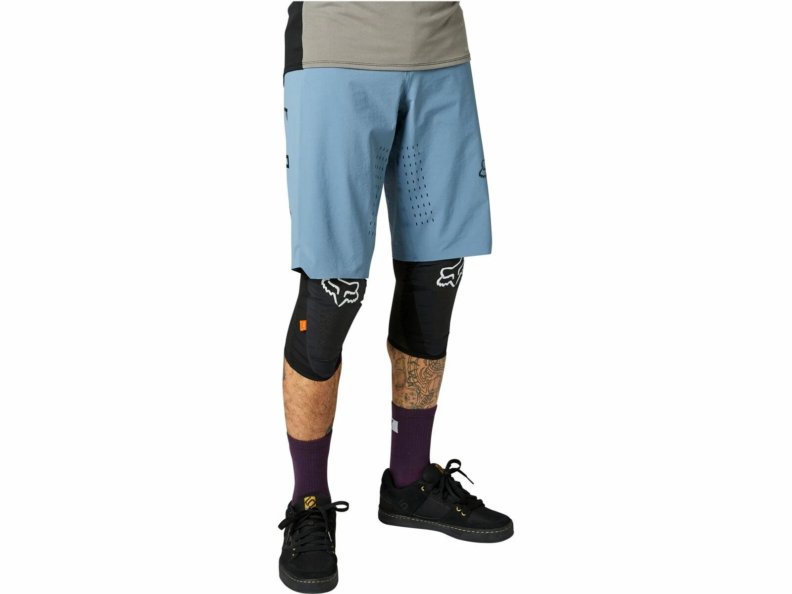 Fox Flexair Short No Liner, Matte Blue 1 Fox Flexair Short No Liner, Matte Blue