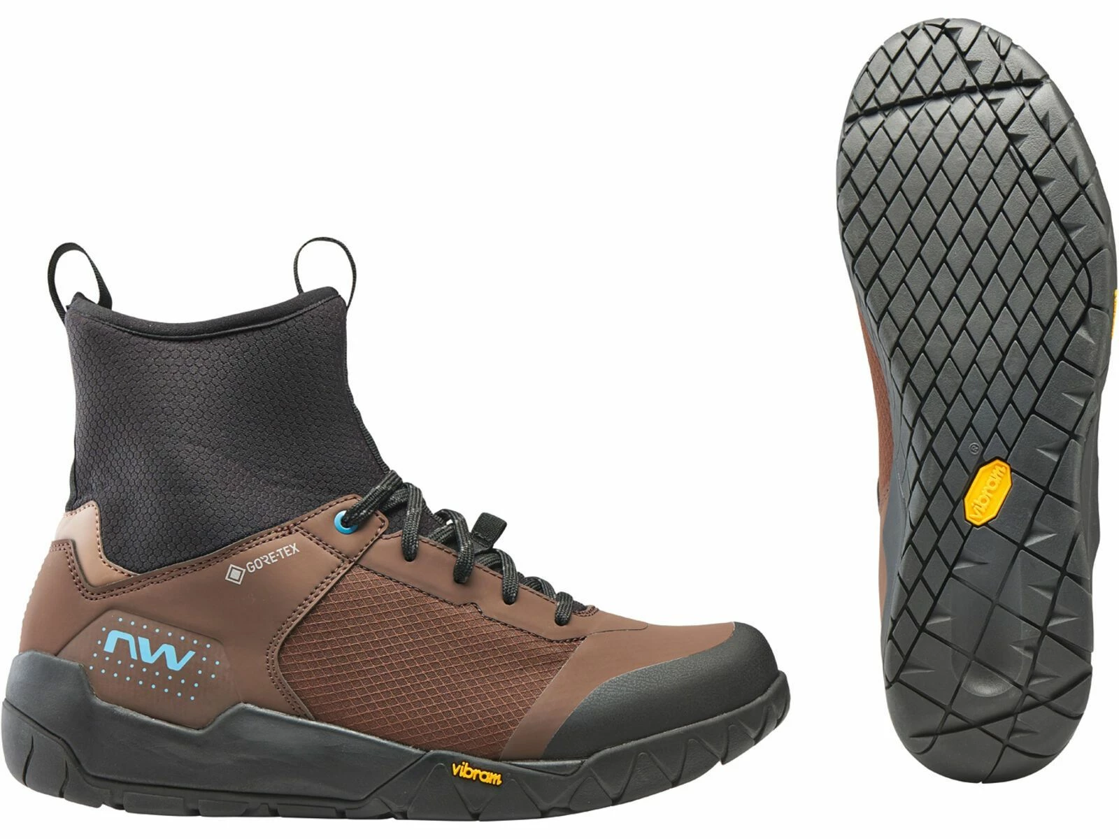 Northwave Multicross Mid GTX, Black/brown 3 Northwave Multicross Mid GTX, Black/brown – Bild 3