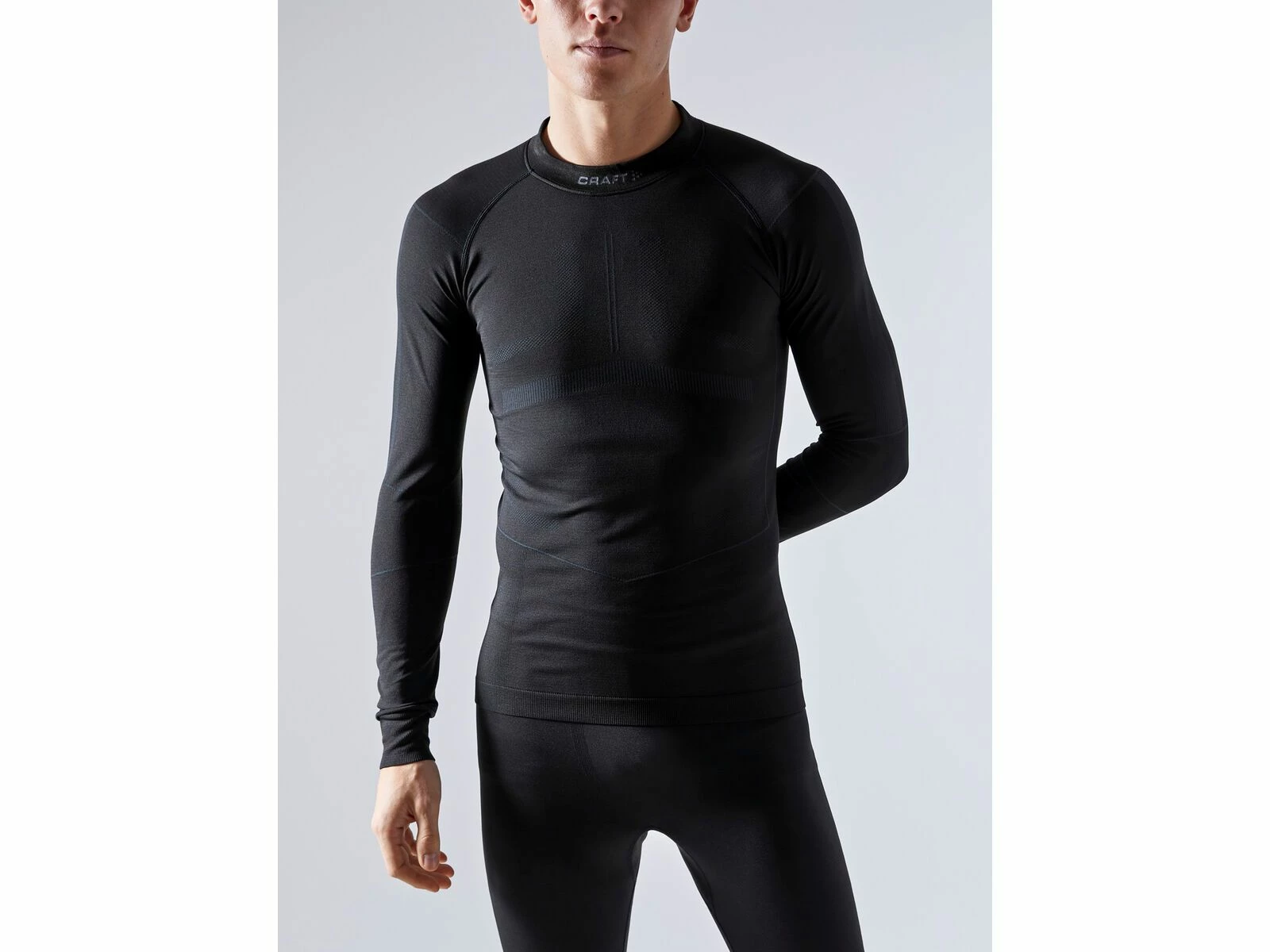 Craft Active Intensity Crewneck LS M, Black-asphalt 2 Craft Active Intensity Crewneck LS M, Black-asphalt – Bild 2