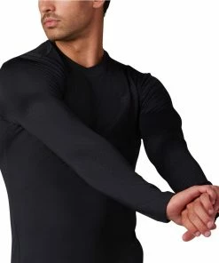 Fox Tecbase Fire LS Shirt, Black -Radhosen & Innenhosen Verkäufe 85ddf0a5 d456 4c53 9b9e 607633cf437a