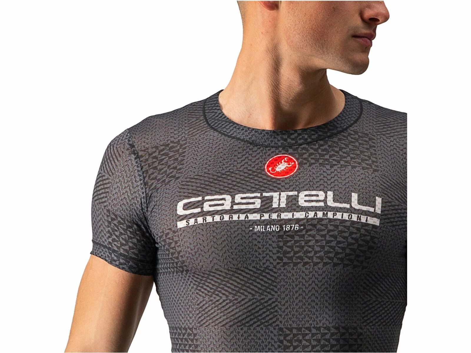 Castelli Pro Mesh BL Short Sleeve, Black 5 Castelli Pro Mesh BL Short Sleeve, Black – Bild 5