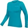 Endura Damen BaaBaa Blend Baselayer (Langarm), Pazifik Blau
