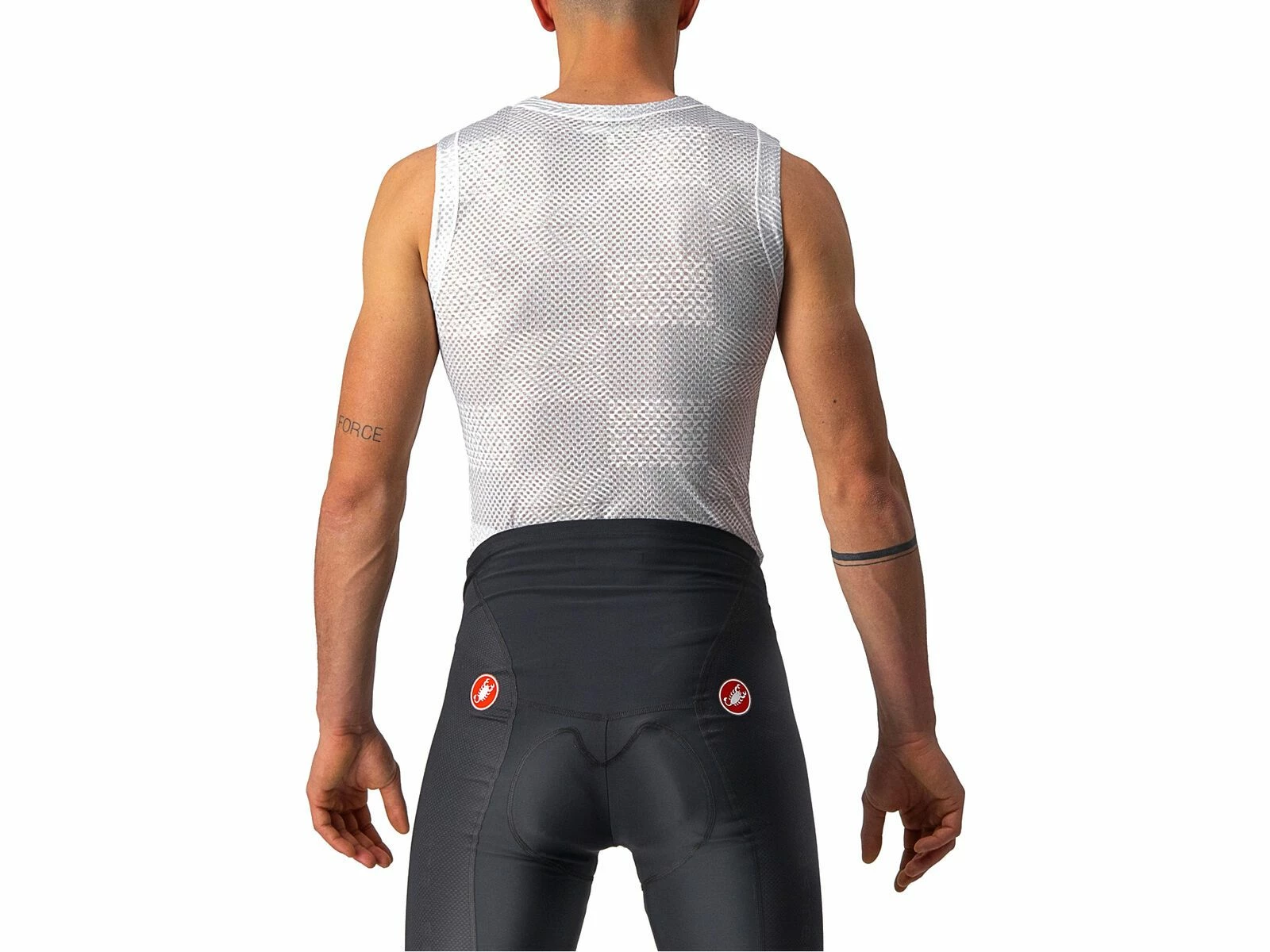 Castelli Pro Mesh BL Sleeveless, Silver Gray 4 Castelli Pro Mesh BL Sleeveless, Silver Gray – Bild 4