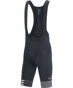 Gore Wear C5 Opti Kurze Trägerhose+, Black/white