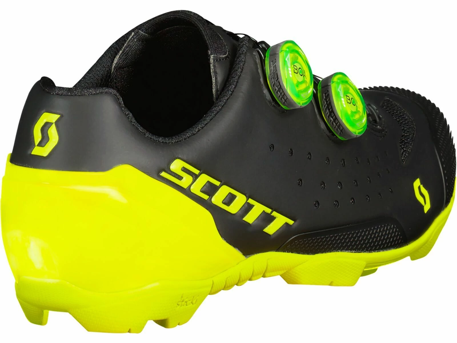 Scott MTB RC Shoe, Matt Black/sulphur Yellow 2 Scott MTB RC Shoe, Matt Black/sulphur Yellow – Bild 2
