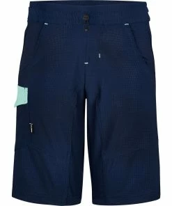 Cube Junior Baggy Shorts Inkl. Innenhose, Blue´n´mint
