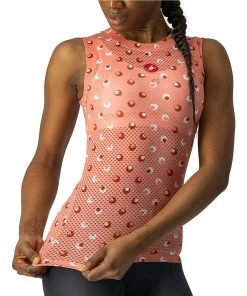 Castelli Pro Mesh 3 W Sleeveless, Blush -Radhosen & Innenhosen Verkäufe 97cc5334 58a1 4e17 9725 e0b1e24edd07