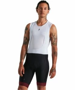Specialized Men's SL Blur Bib Shorts, Maroon