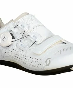Scott Road Team Boa W's Shoe, Matt White/silver