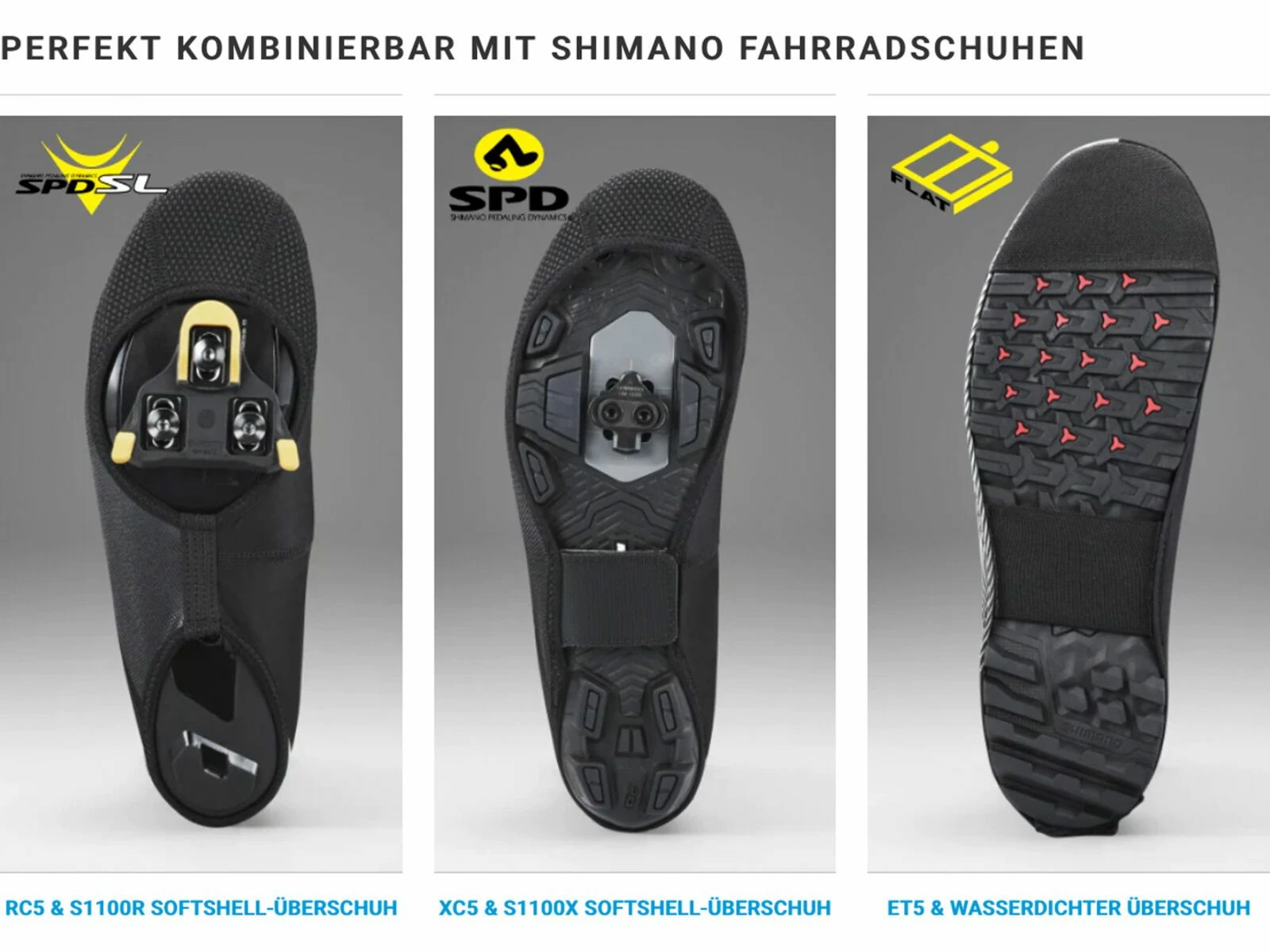 Shimano S1100R H2O Shoe Cover, Black 2 Shimano S1100R H2O Shoe Cover, Black – Bild 2