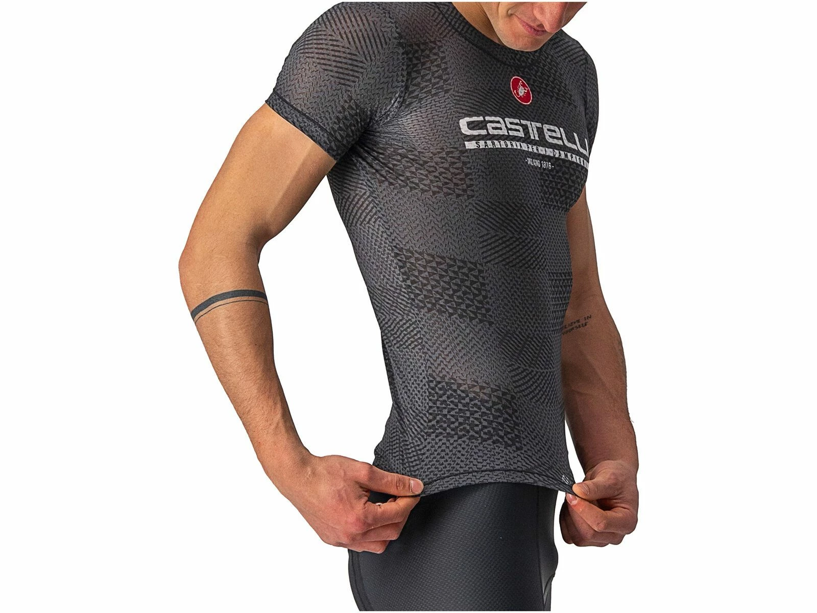 Castelli Pro Mesh BL Short Sleeve, Black 4 Castelli Pro Mesh BL Short Sleeve, Black – Bild 4
