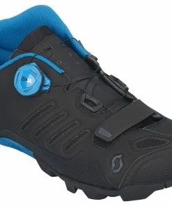 Scott MTB Shr-alp RS Shoe, Matt Black/atlantic Blue