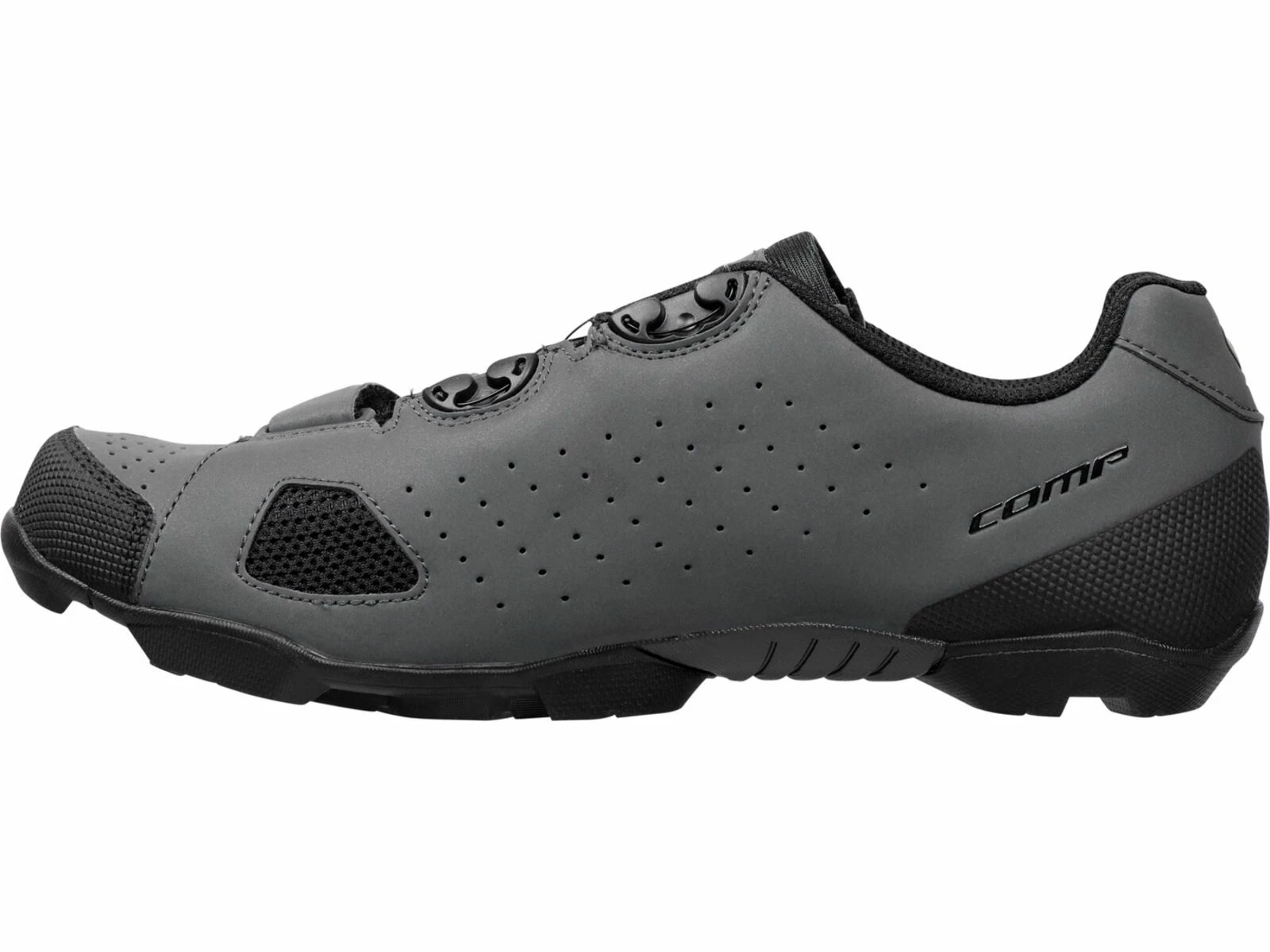 Scott MTB Comp BOA Reflective Shoe, Grey Reflective/black 4 Scott MTB Comp BOA Reflective Shoe, Grey Reflective/black – Bild 4
