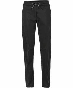 Vaude Women's Tremalzo Softshell Pants, Black