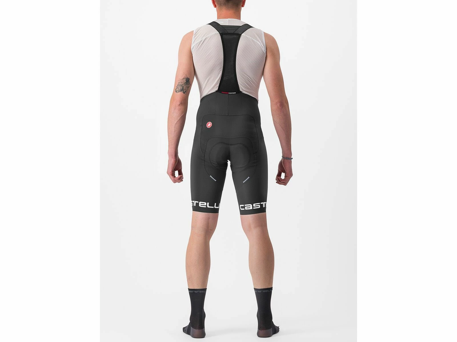 Castelli Free Aero RC Classic Bibshort, Black/white 3 Castelli Free Aero RC Classic Bibshort, Black/white – Bild 3