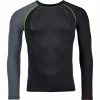 Ortovox 120 Merino Comp Light Long Sleeve M, Black Raven