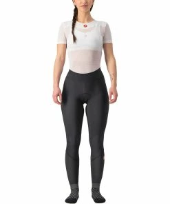 Castelli Velocissima Thermal Tight, Black/black Reflex