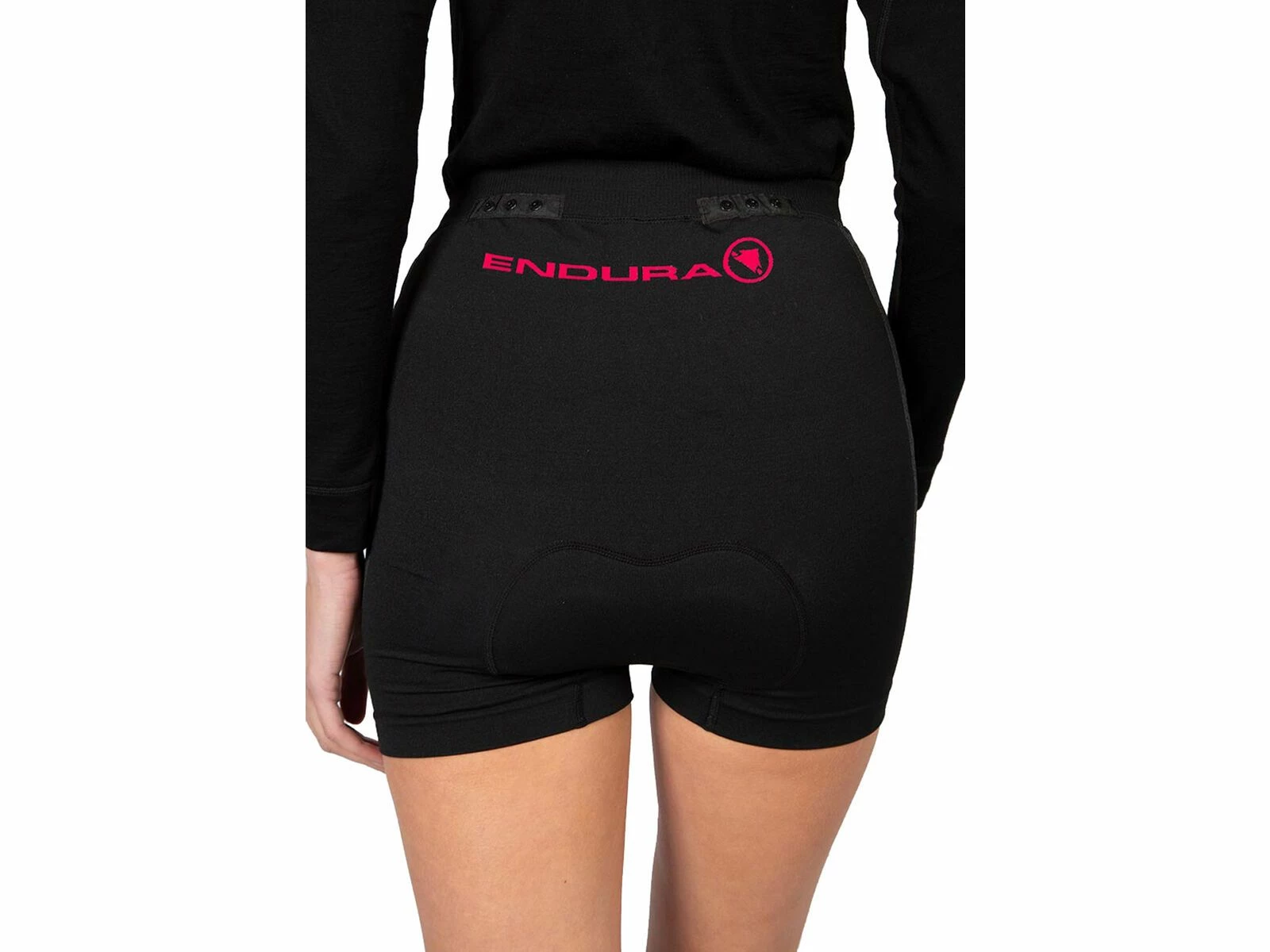 Endura Damen Engineered Padded Boxer Mit Clickfast, Schwarz 4 Endura Damen Engineered Padded Boxer Mit Clickfast, Schwarz – Bild 4