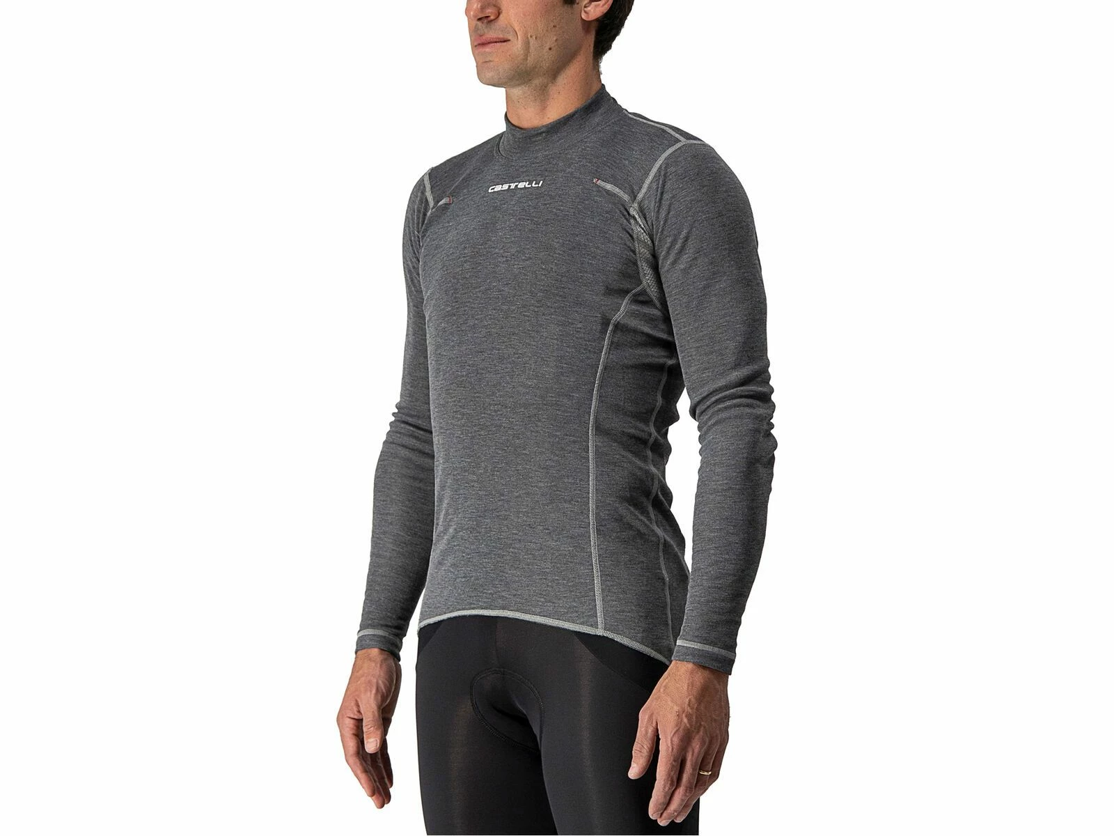 Castelli Flanders Warm Long Sleeve, Gray 4 Castelli Flanders Warm Long Sleeve, Gray – Bild 4