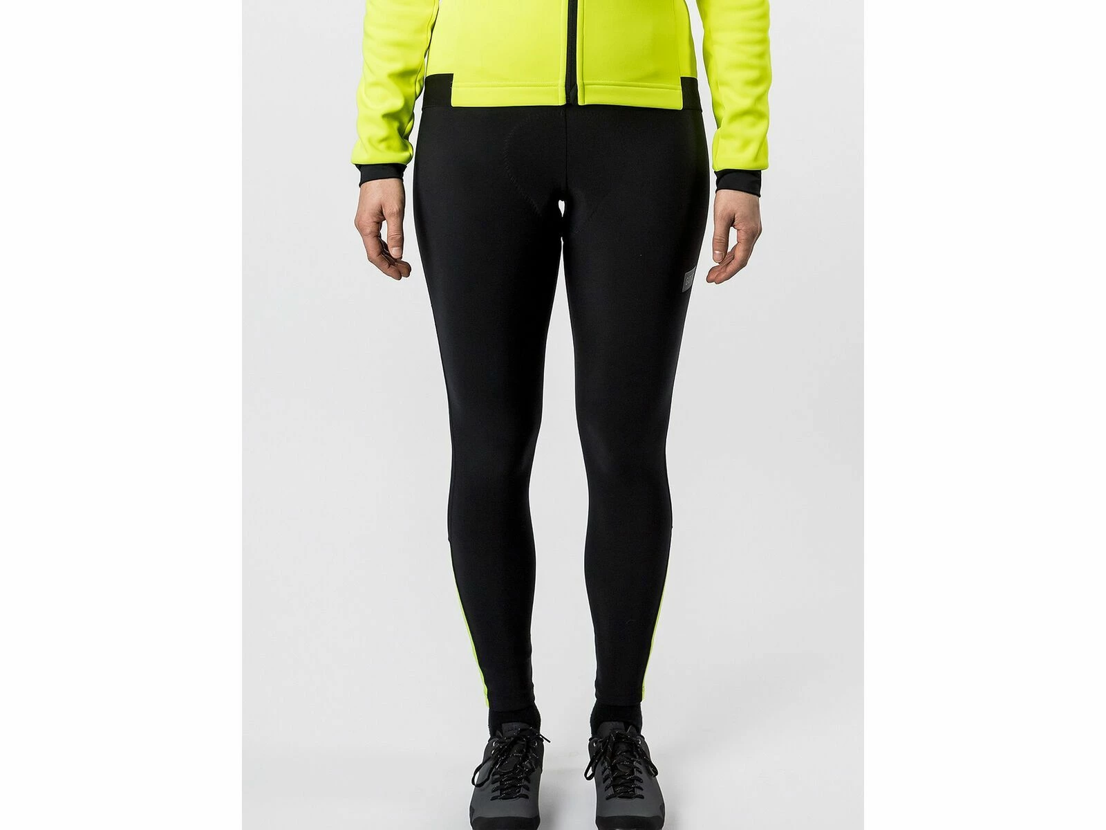 Gore Wear Progress Thermo Tights+ Damen, Black/neon Yellow 4 Gore Wear Progress Thermo Tights+ Damen, Black/neon Yellow – Bild 4